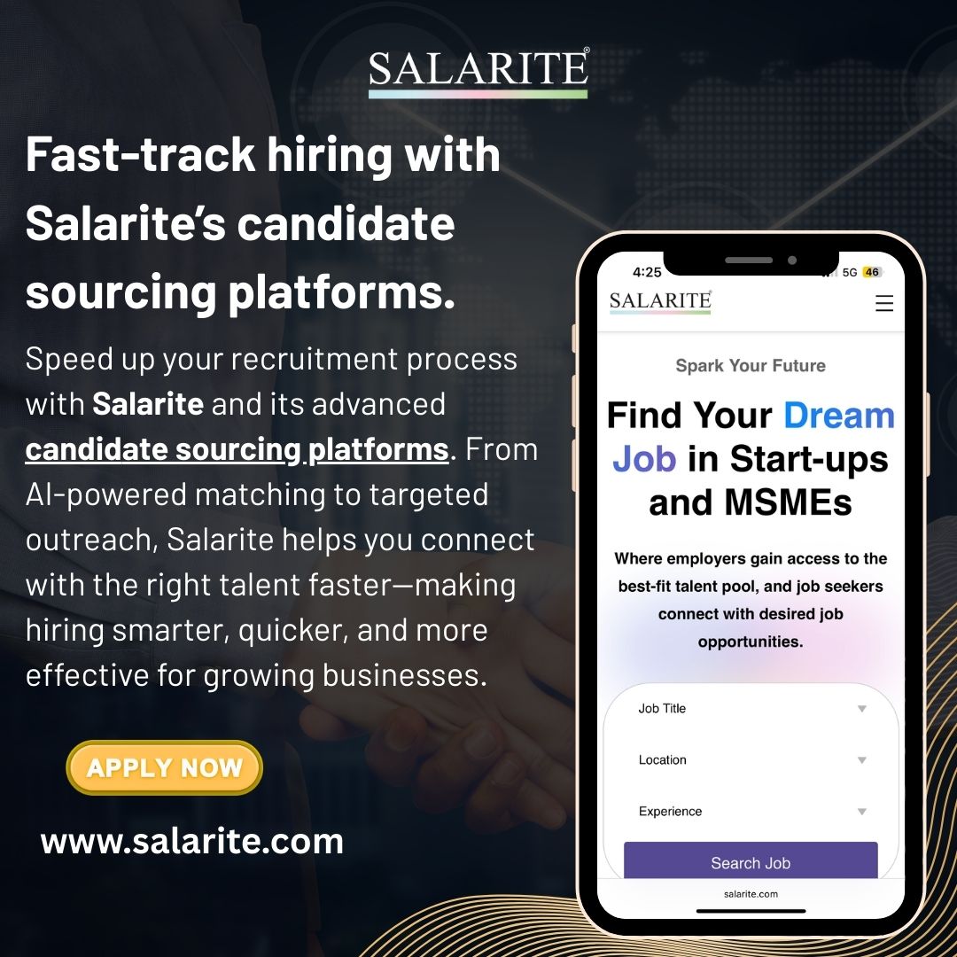 Fast-track hiring with Salarite’s candidate sourcing platforms.
